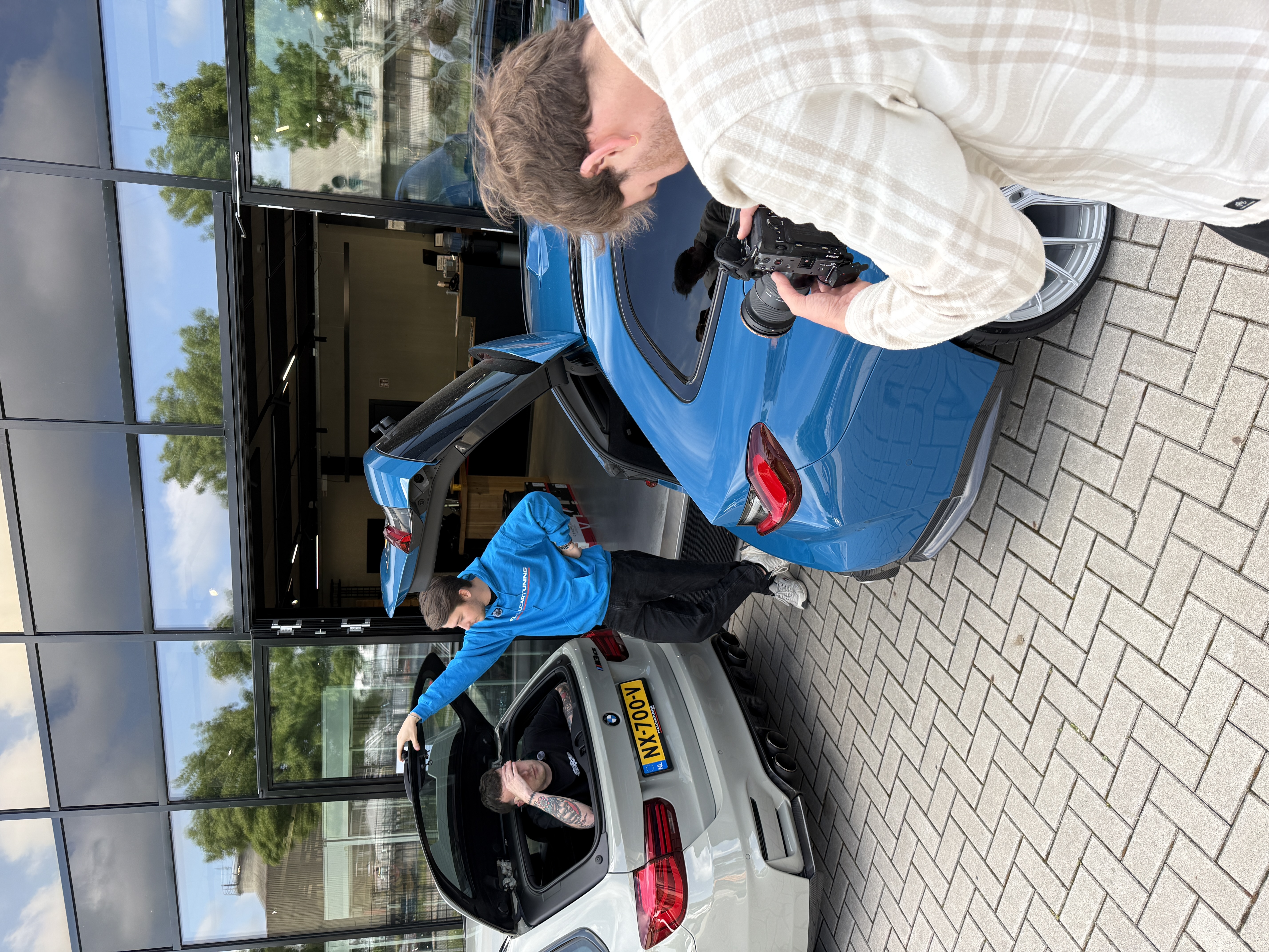 Clippy Media filmt shortform content op locatie
